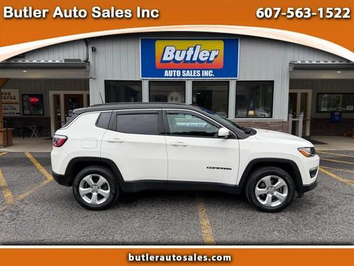 White Clearcoat 2018 Jeep Compass Latitude
