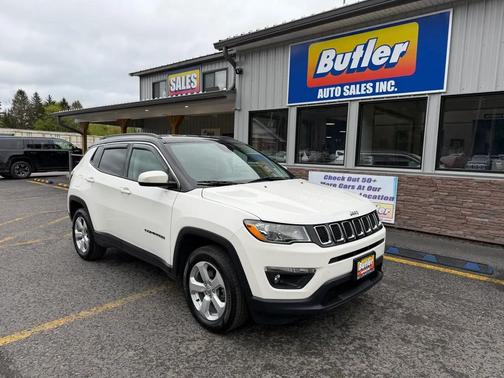 White Clearcoat 2018 Jeep Compass Latitude