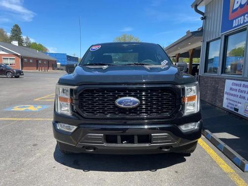Agate Black Metallic 2021 Ford F-150 XLT