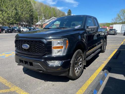 Agate Black Metallic 2021 Ford F-150 XLT