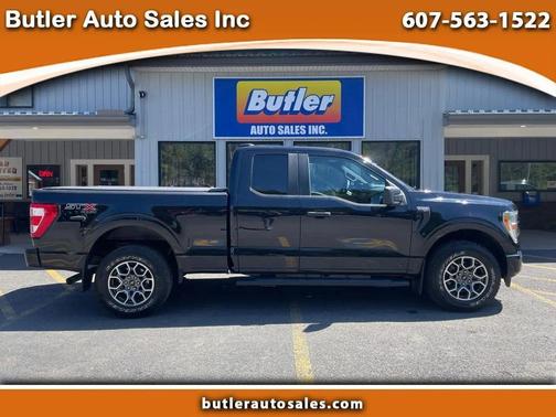 Agate Black Metallic 2021 Ford F-150 XLT