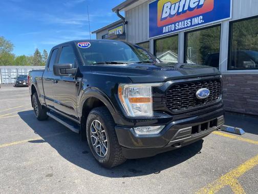 Agate Black Metallic 2021 Ford F-150 XLT