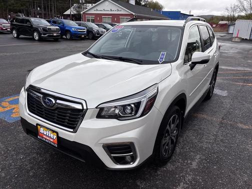 Crystal White Pearl 2019 Subaru Forester Limited