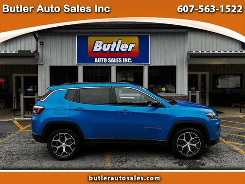 Blue 2024 Jeep Compass Latitude