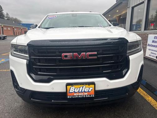Summit White 2022 GMC Acadia AWD SLT