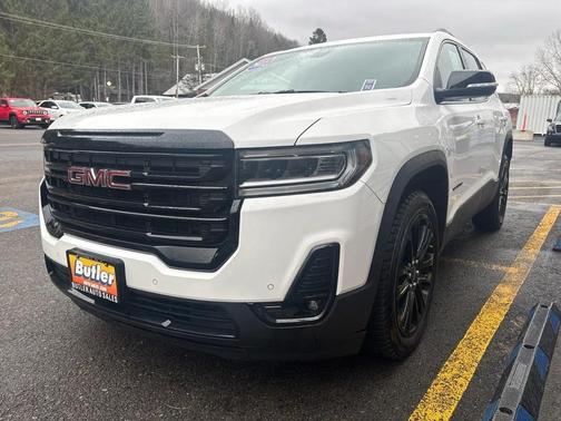 Summit White 2022 GMC Acadia AWD SLT