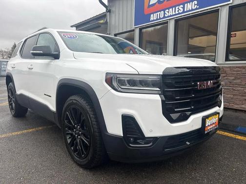 Summit White 2022 GMC Acadia AWD SLT