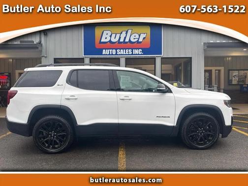 Summit White 2022 GMC Acadia AWD SLT