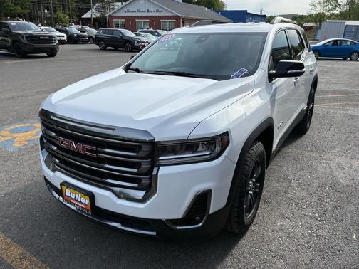White 2023 GMC Acadia AWD AT4