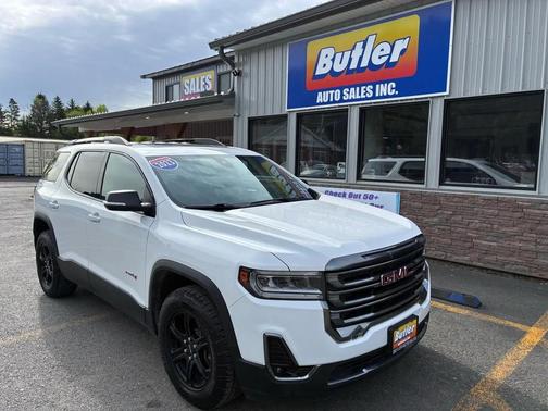 White 2023 GMC Acadia AWD AT4
