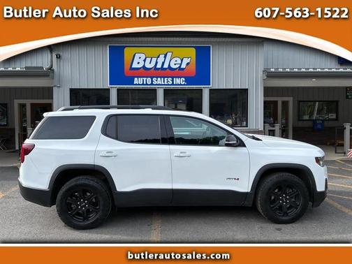 White 2023 GMC Acadia AWD AT4