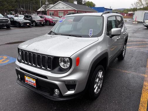 Glacier Metallic Clearcoat 2019 Jeep Renegade Latitude