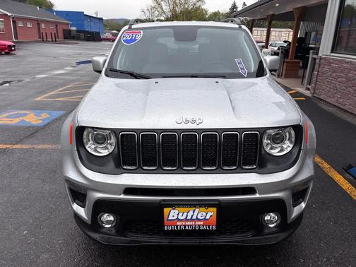 Glacier Metallic Clearcoat 2019 Jeep Renegade Latitude