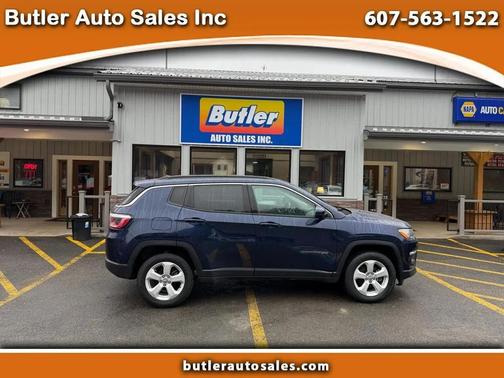 Jazz Blue Pearlcoat 2020 Jeep Compass Latitude