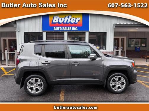 Granite Crystal Metallic Clearcoat 2020 Jeep Renegade Limited