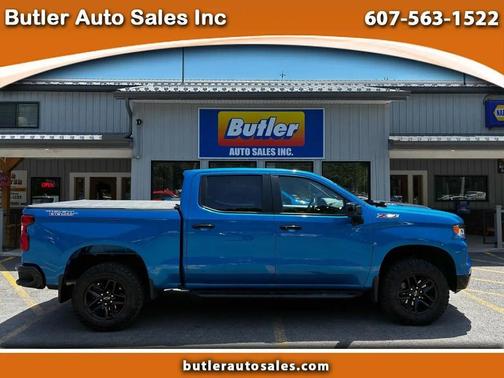 Glacier Blue Metallic 2023 Chevrolet Silverado 1500 LT Trail Boss