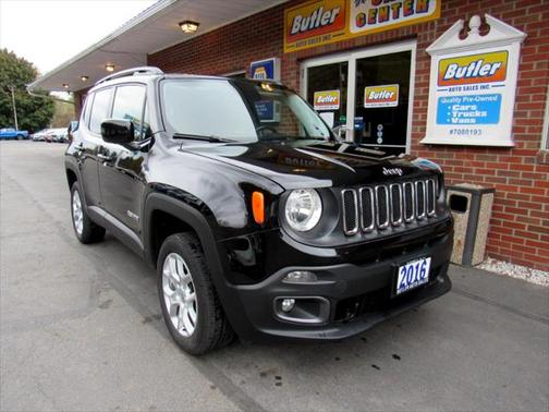 Black 2016 Jeep Renegade Latitude