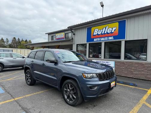 Slate Blue Pearlcoat 2021 Jeep Grand Cherokee Limited