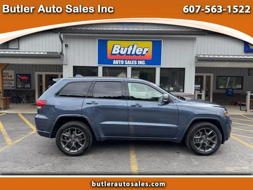 Slate Blue Pearlcoat 2021 Jeep Grand Cherokee Limited