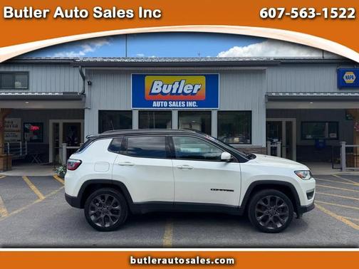 Pearl White Tri-Coat 2020 Jeep Compass High Altitude