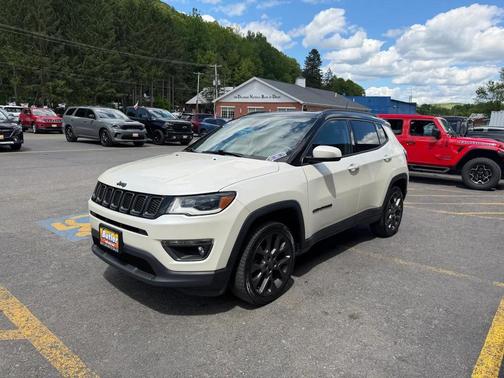 Pearl White Tri-Coat 2020 Jeep Compass High Altitude