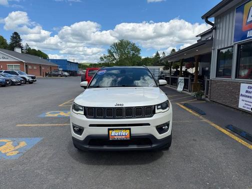 Pearl White Tri-Coat 2020 Jeep Compass High Altitude