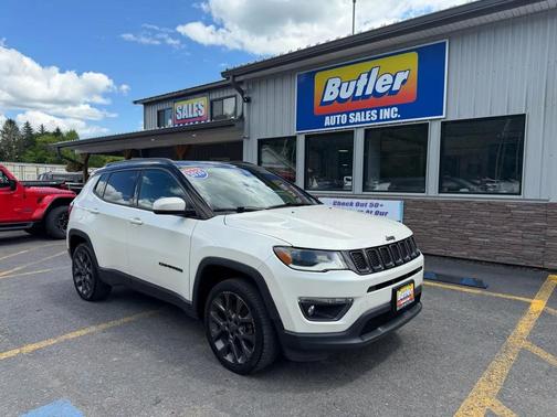 Pearl White Tri-Coat 2020 Jeep Compass High Altitude