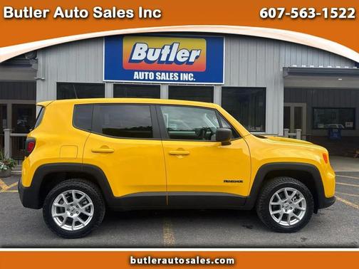 Solar Yellow Clearcoat 2023 Jeep Renegade Latitude