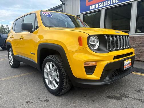 Solar Yellow Clearcoat 2023 Jeep Renegade Latitude