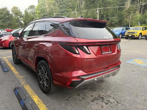 Red Crimson 2023 Hyundai TUCSON N Line