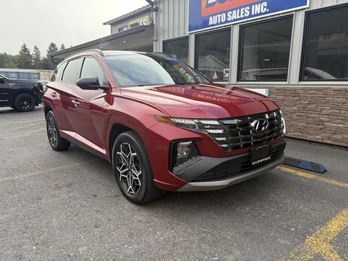 Red Crimson 2023 Hyundai TUCSON N Line