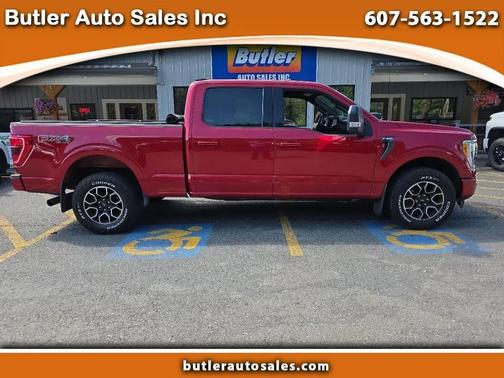 Rapid Red Metallic Tinted Clearcoat 2021 Ford F-150 XLT