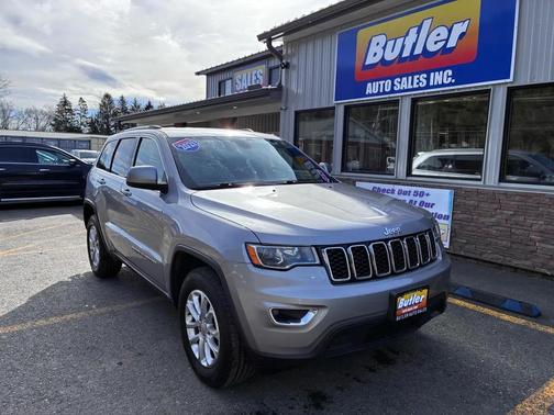 Billet Silver Metallic Clearcoat 2021 Jeep Grand Cherokee Laredo