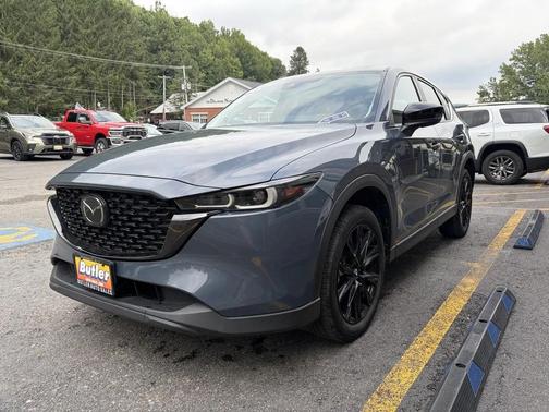 Blue 2025 Mazda CX-5 2.5 S Preferred Package