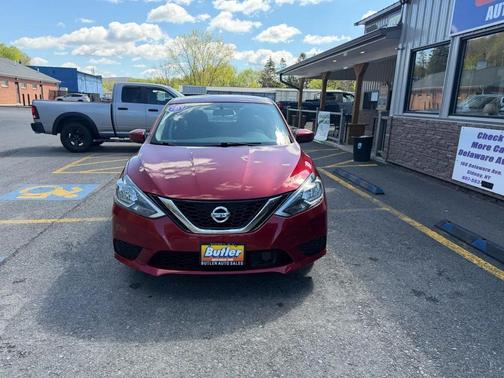 Red 2019 Nissan Sentra SV