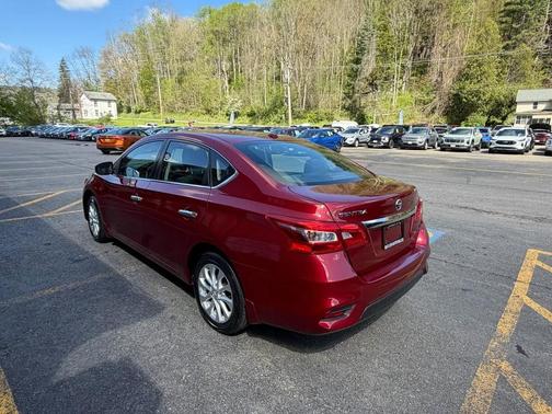 Red 2019 Nissan Sentra SV