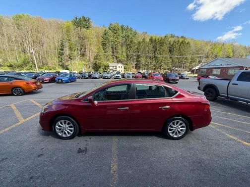 Red 2019 Nissan Sentra SV