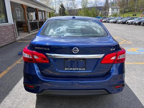 Deep Blue Pearl 2019 Nissan Sentra SV