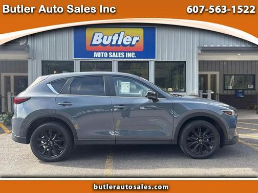 Blue 2025 Mazda CX-5 2.5 S Preferred Package