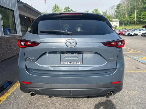 Blue 2025 Mazda CX-5 2.5 S Preferred Package