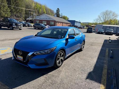 Electric Blue Metallic 2023 Nissan Sentra SV