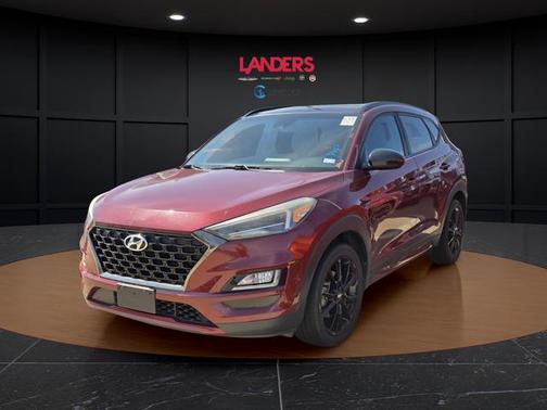 Gemstone Red 2019 Hyundai TUCSON Night