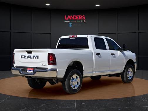 Bright White Clearcoat 2026 RAM 2500 Tradesman Crew Cab 4x4 6'4' Box
