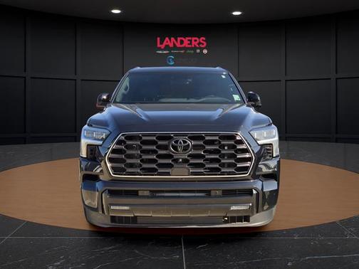 Midnight Black Metallic 2024 Toyota Sequoia Platinum