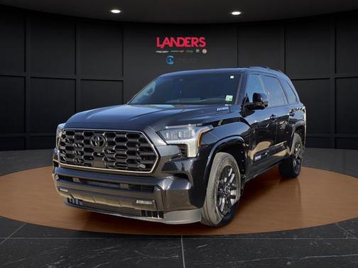 Midnight Black Metallic 2024 Toyota Sequoia Platinum