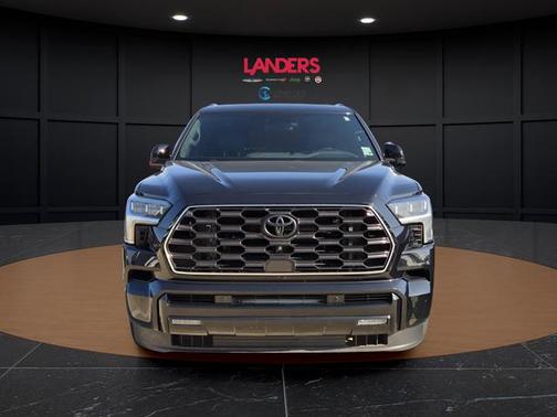 Midnight Black Metallic 2024 Toyota Sequoia Platinum
