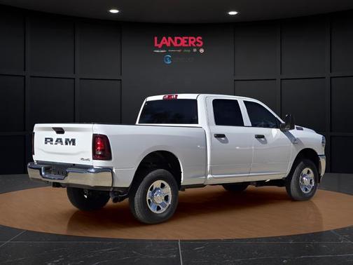 Bright White Clearcoat 2026 RAM 2500 Tradesman Crew Cab 4x4 6'4' Box