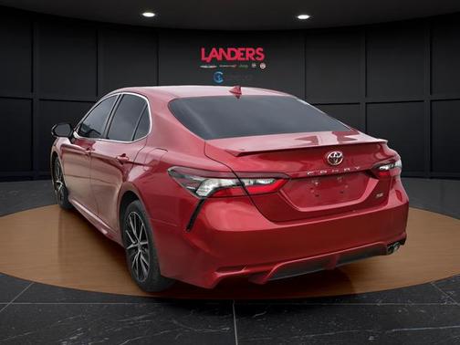 Supersonic Red 2021 Toyota Camry SE