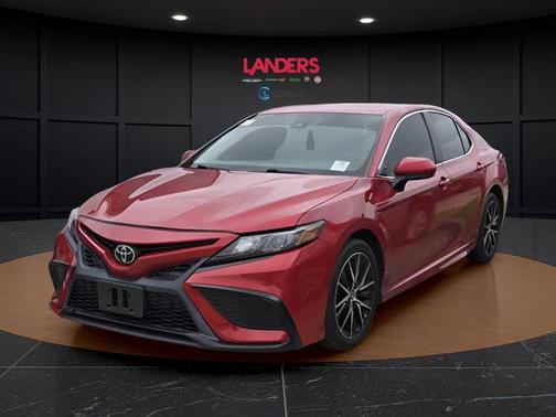Supersonic Red 2021 Toyota Camry SE