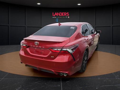Supersonic Red 2021 Toyota Camry SE